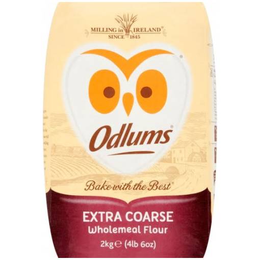 Odlums Extra Coarse Wholemeal Flour 2kg FI