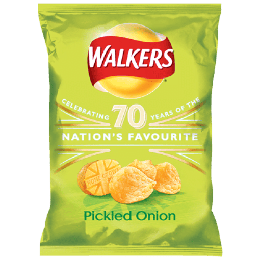 Walkers Crisps Pickled Onion