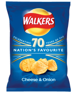 Walkers Crisps Cheese Onion