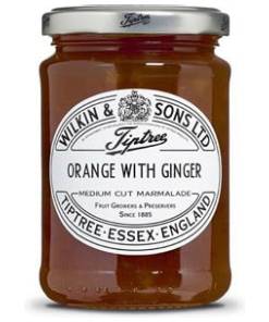 orange with ginger
