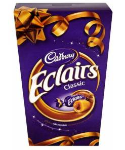 Cadbury Chocolate Eclairs Carton