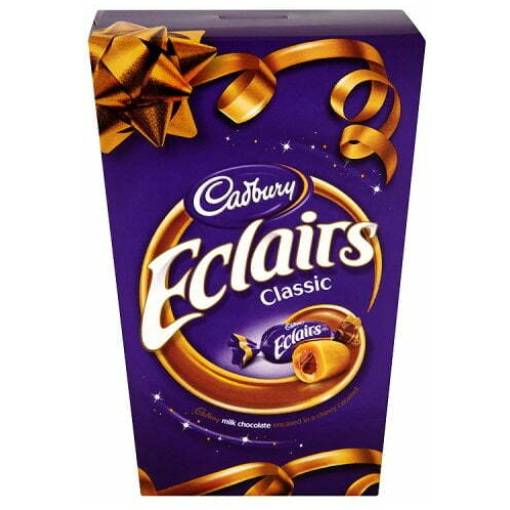 Cadbury Chocolate Eclairs Carton