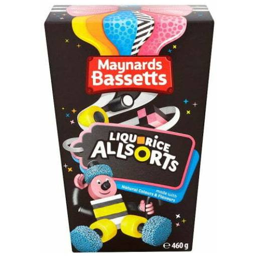Bassetts Liqurice Allsorts Carton