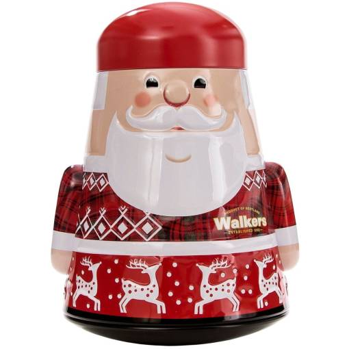 Walkers Santa Tin