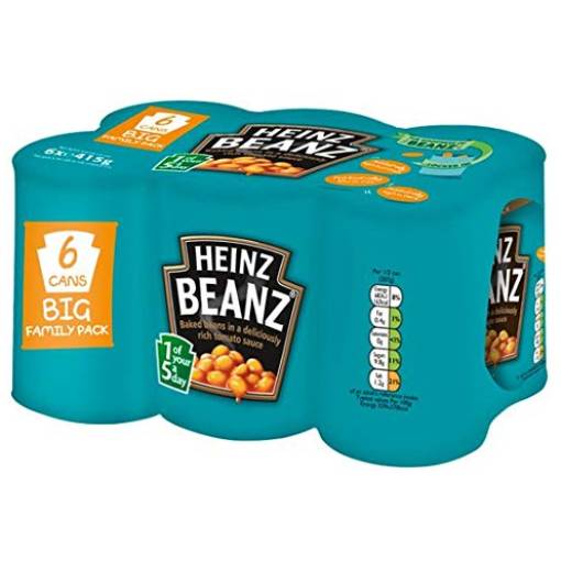 Heinz Beans 6 Pack