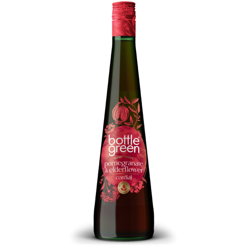 bottlegreen cordial pomegranateelderflower