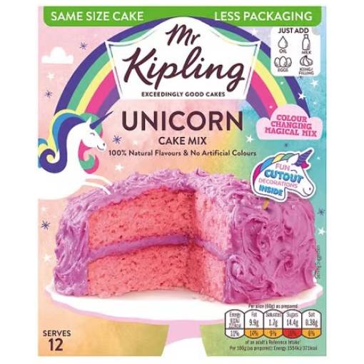 Mr Kipling Unicorn Cake Mix